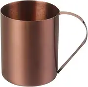 Water Cup Travel Mug Stainless Steel Vacuum-Insulated Mug with Handle Splash Proof Lid for Tea Coffee Cocoa Party Gifts Coffee Mug (Color : Brown)