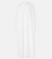 [Wardrobe.NYC] Wardrobe.NYC Oversized cotton shirtdress UK 4 white