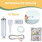 Flexible Refrigerator Unblocker Cleaner Drain Hole Remover Tool Clog Set.AU Q7R5