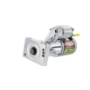 Powermaster 19400 Ultra Torque Starter, Mini, Chrome, Fits Chevy (for: Chevrolet)