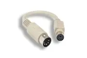 6 Inch in DIN5 at Male to Mini DIN6 PS/2 Female Keyboard Adapter Converter Ca...