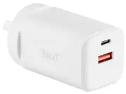3sixT Wall Charger GaN 45W USB-C PD + 2.4A - W