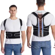 KALOAD Posture Corrector Back Posture Brace Clavicle Support Stop Slouching and Hunching Adjustable Back Trainer Unisex