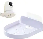 Security Camera Mount Bracket, Baby Monitor Shelf, No Drilling Camera Shelf, Wall Mounted Hanging Display Shelves for Camera, Traceless Wall-Mounted Storage Rack Acrylic Camera Bracket
