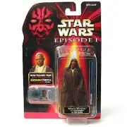Hasbro Star Wars Mace Windu With Lightsaber And Jedi Cloak Action Figure