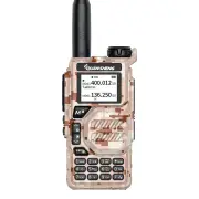 Quansheng UV-K5 5W Walkie Talkie Desert Camouflage UHF VHF FM DTMF Scrambler Ham 1600mAh Wireless Frequency Copy 200 Cha