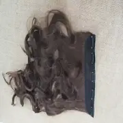 4Pcs Synthetic Wig Curly Wavy Clip On Ponytail Hairpiece