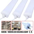 60CM 90CM LED BATTEN LIGHT DOWN FLOOD WORK LAMP T8 FLUORESCENT TUBE 20W 30W IP65