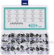 Generic 200PCS 15Values Electrolytic Capacitors Kit with Box 200PCS