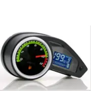 Motorcycle Odometer LCD Screen Digital Speedometer Tachometer Gauge Waterproof