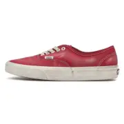 New Vans Authentic Wave Washed Red Sneakers Low-Top Shoes 2024