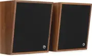 AtlasIED WD417-72V 8" Slant Wall Mount Speaker/Baffle Package with Volume
