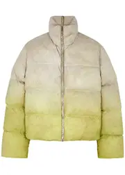 Rick Owens X Moncler Cyclopic Dégradé Quilted Shell Jacket - Taupe - 3 (UK40/ L) 3 (UK40/ L)