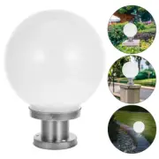 Ball Light Fence Street Lamp Modern Led Wall Post Fixture Deck Lighting