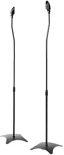 2pcs Speaker Stands Stand Rear Surround Sound Satellite Speakers Adjustable