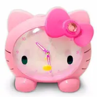 在飛比找ETMall東森購物網優惠-Hello Kitty臉蛋造型音樂貪睡鬧鐘