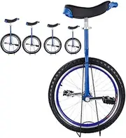Boys/9-15 Year Old Child/Kid's Unicycle 16/18 Inch, Mom/Dad/Adult Balance Unicycle Large 20/24 Inch, Best Birthday Gift Durable TDF