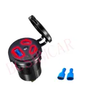 Car Cell Phone Charger USB 2 PD Type-C QC Fast Charge Outlet Socket Waterproof (for: MG)