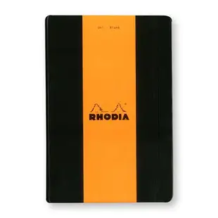 法國RHODIA Web空白筆記本/ A5/ Black/ Plain