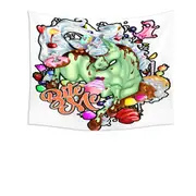 Sweets Rudicorn Funny Cool Quote Tapestry