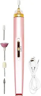 Nail Drill - Electric Nail Files | Rechargeable E File | Ergonomic Polishing Tool Portable E File Kit electric manicure pedicure set Portable Grinder for Families Friends High Speed Filer Polisher