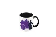 Wednesday Teenage Purgatory Mug (White/Black/Purple) (One Size)