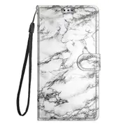 Phone case for Samsung Galaxy A03s phone case for flip magnetic - marble