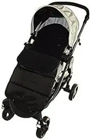 Footmuff/Cosy Toes Compatible with Jane Crosswalk Pushchair Black Jack