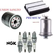 Tune Up Kit Filters Cap Wire Spark Plugs for TOYOTA CAMRY L4 2.0L 1983-1986 (for: Toyota)