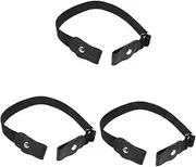 [DEARMAMY] 2pcs Children's Belt No Buckle Waist Belt Boys No Buckle Belt Waist Belt for Boys Belt Boys Without Buckle Elastic Belt Boys Belts 8-10 Waist Belt for Belts for Boys Belt