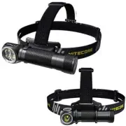 Combo: Nitecore HC35 Rechargeable LED Headlamp -2700Lm w/ UT32 Dual Emitter Head