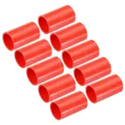 10Pcs PVC Pipe PVC Conduit Coupler Straight Fittings Efficacy 20 mm Red