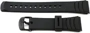 Casio 10169264 Genuine Factory Replacement Resin Watch Band fits DBC-32-1A DBC-32-9A DBC-32C-1 DBC-32C-1B,Black, Black, Regular, Modern