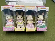 Calico Critters Sylvanian Families Kuji Lottery Prize Dream Parade - 4 Types Set