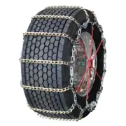 Wide Base Twisted Square Link Alloy Cam 285/55-22 Truck Tire Chains