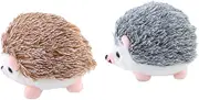 HOMSFOU 2pcs Hedgehog Shape Pin Cushion Cute Needle Holder for Sewing DIY Crafts Attractive Patchwork Tool for Needlework Enthusiasts