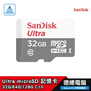 SanDisk Ultra microSD 記憶卡 32GB 64GB 128GB UHS-I 100M 光華商場