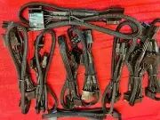 60 Pcs EVGA SuperNOVA 6 pin PERIF to 4X MOLEX IDE DRIVER POWER cable,ORIGINAL