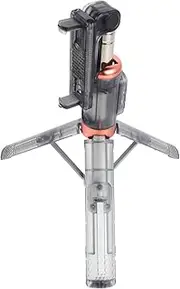 HOUDERCO Compact and Lightweight Selfie Stick Tripod with Phone Grip and Stabilizer Ideal for Travel and Outdoor Photography