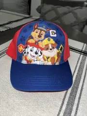 Kids Boys Hat Baseball Cap Paw Patrol Adjustable OSFM Blue Red Nickelodeon