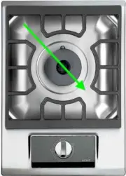 Wolf ICBIM15/S IM15/S SB13 BM13 Wok Burner Head | Genuine Wolf Part | World Ship