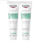 2x Eucerin ProACNE Solution Cleansing Foam Cleanser 150g x 2 exp2026