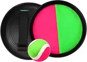 Totority Interactive Sticky Ball Racket Set Fun Boys and Girls Game Toss Catch Ball Toy Random Color