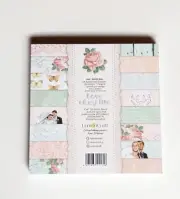 Lemoncraft Love Of My Life Wedding Scrapbook Paper Pad 6x6