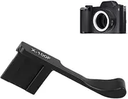 Thumbs Up Grip, Aluminum Alloy Hot Shoe Thumb Up Hand Grip for X-100F X-A5 Mirrorless Camera(Black)