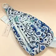 NWT Vera Bradley ReActive Mini Sling Backpack Mint Sea Life NEW Purse Bag Turtle