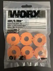 WORX WA0010 - 6 PACK - REPLACEMENT SPOOL / LINE - NEW GENUINE - FITS WORX GTxxx