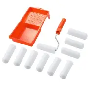 Foam Paint Roller Set-4" Paint Roller with 10 High-Density Foam Covers,Roller...