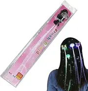 LED Hair Clip,Hair Braid Barrette - Clip Braid, Flash Barrettes, Funny Hair Barrette for Bar Dancing Event Outfit