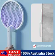 5 In1 Mosquito Bug Zapper Electronic Fly Swatter Insect Kill USB Recharge Racket